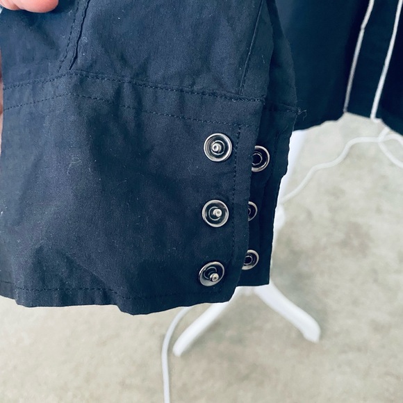 Chic Black and Leopard Print Women's Bodysuit - Picture 5 of 11